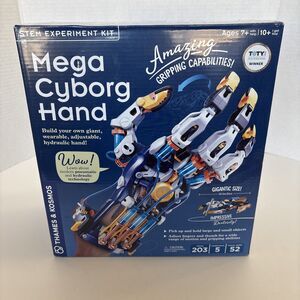 Thames & Kosmos Mega Cyborg Hand STEM Experiment Kit | Build Your Own GIANT NIB‎